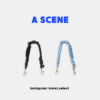 A SCENE 丹寧材質 手機掛繩 2色